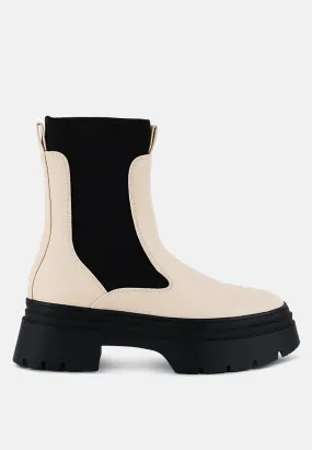 Ronin High Top Chunky Chelsea Boots