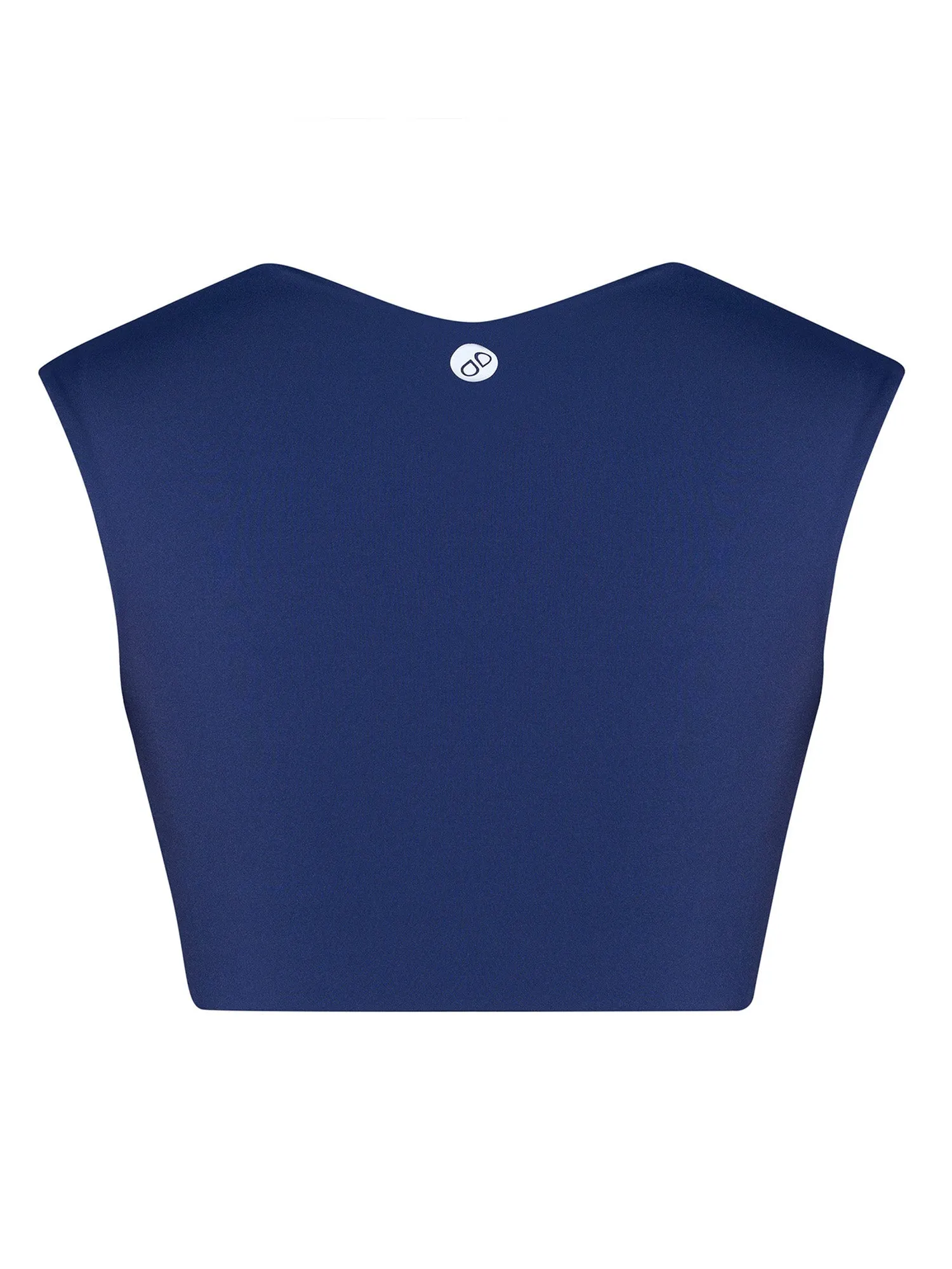 Royal Blue Radiant Sweetheart Neck top