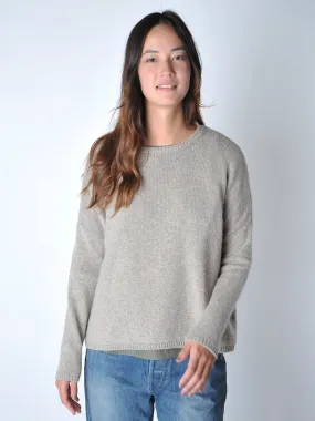 Sand Round Neck Pullover