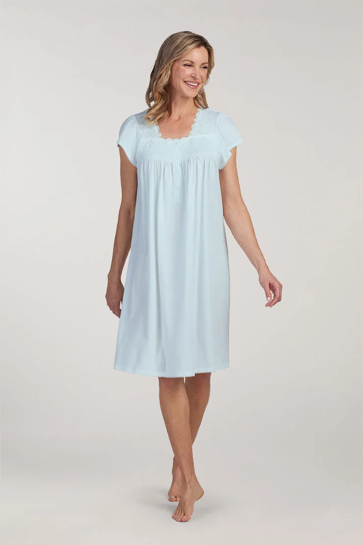 Silkyknit Short Nightgown