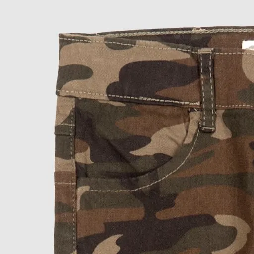 Slim Chino Pants | Camo