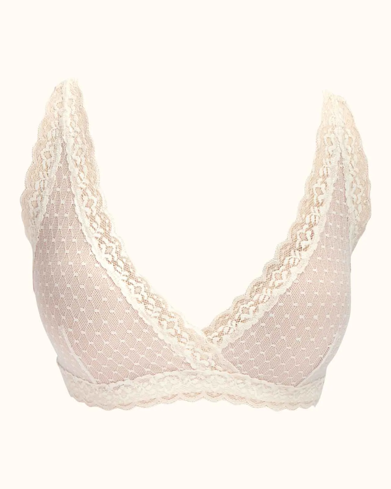 Susan Wrap Front Lace Bralette