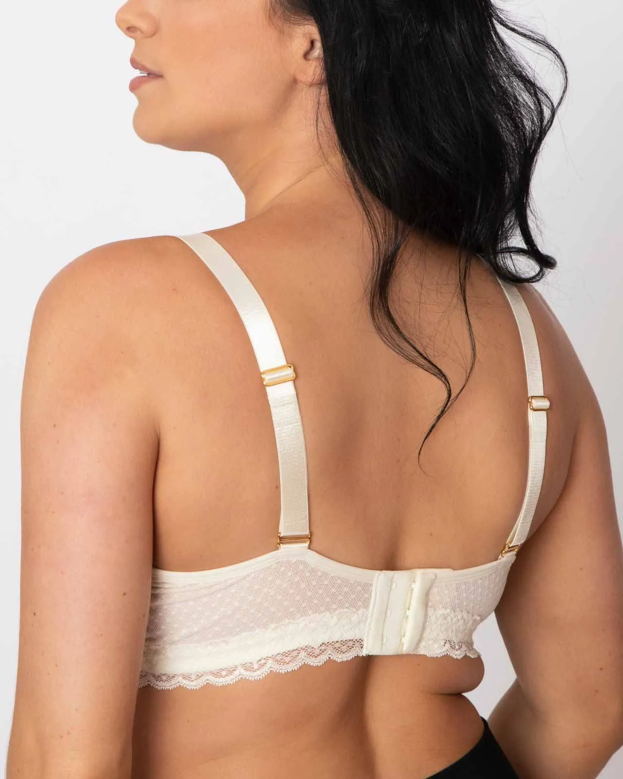 Susan Wrap Front Lace Bralette