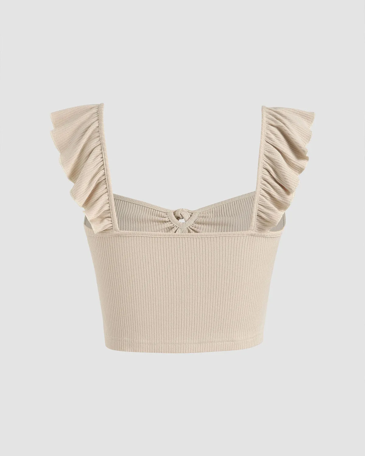 SWEETHEART NECK CROP TOP