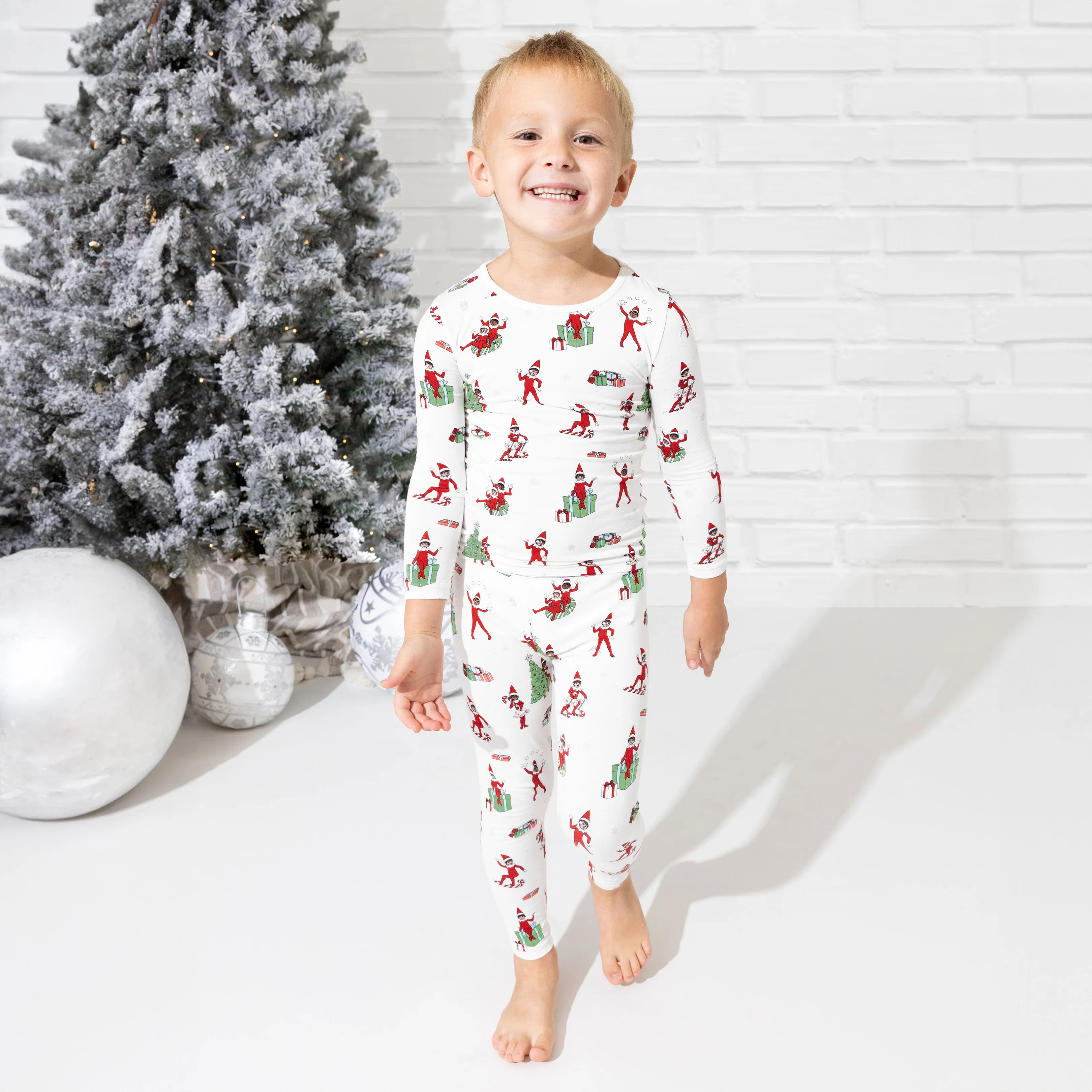 The Elf On The Shelf Bamboo Kids Pajamas