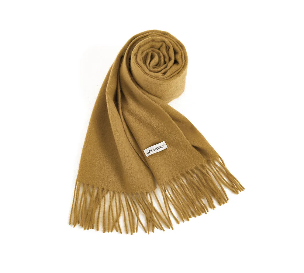 Urban UGG 100% Wool Plain Scarf Fedora