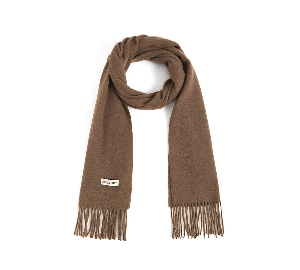 Urban UGG 100% Wool Plain Scarf Fedora