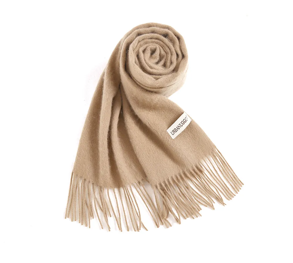 Urban UGG 100% Wool Plain Scarf Fedora