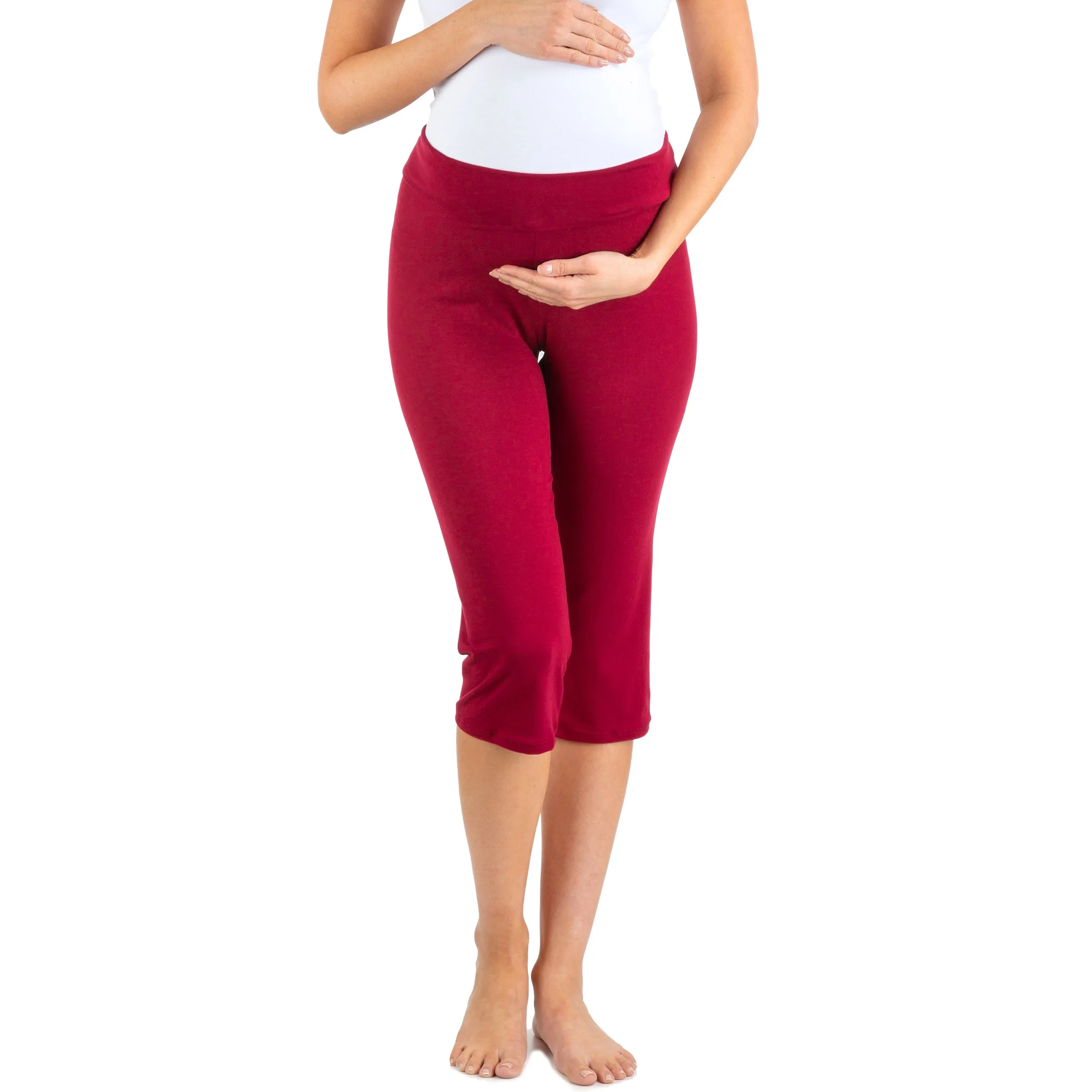 Women's Capri Maternity Leggings