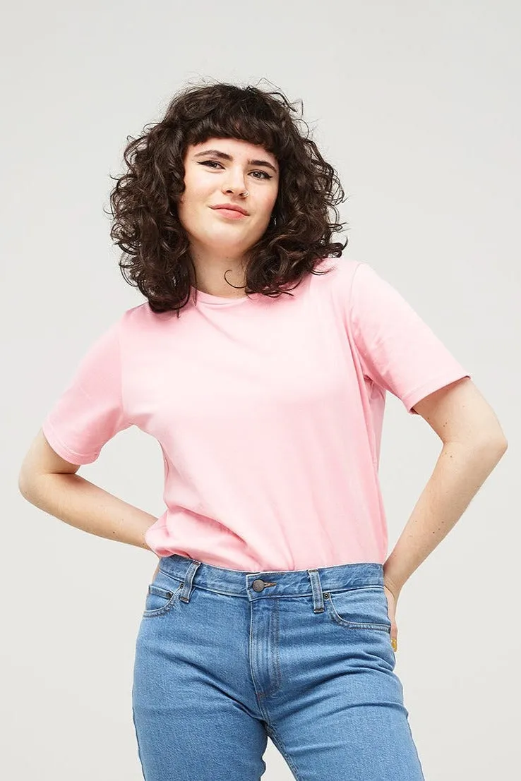 Women's Short Sleeve T Shirt - Pink